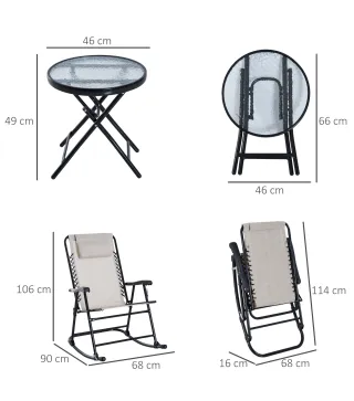 Set de Muebles de Jardín