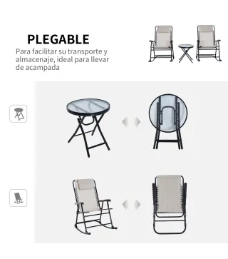 Set de Muebles de Jardín