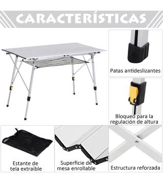 Mesa de Picnic Plegable