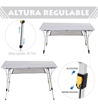 Mesa de Picnic Plegable