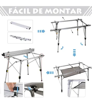 Mesa de Picnic Plegable