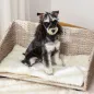 Sofá Cama de Mimbre para Mascotas