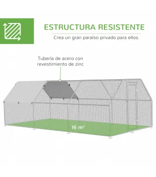 Gallinero de Exterior Grande