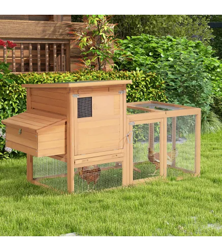 Gallinero de Madera