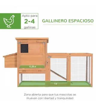 Gallinero de Madera