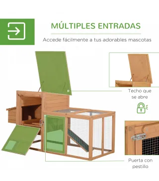 Gallinero de Madera