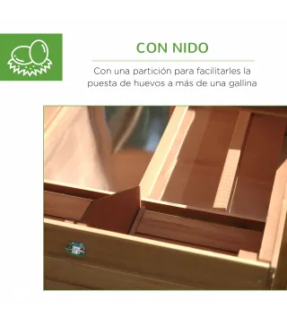 Gallinero de Madera