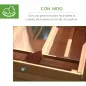 Gallinero de Madera