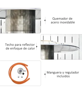 Estufa de Gas para Exterior