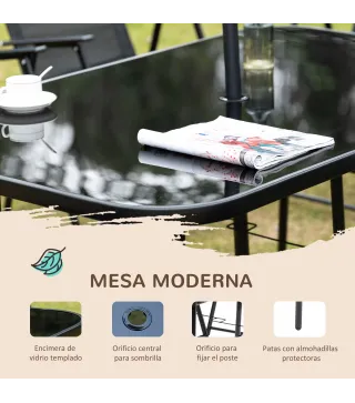 Conjunto de Muebles para Jardín