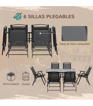 Conjunto de Muebles para Jardín