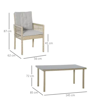 Conjunto de Muebles de Jardín