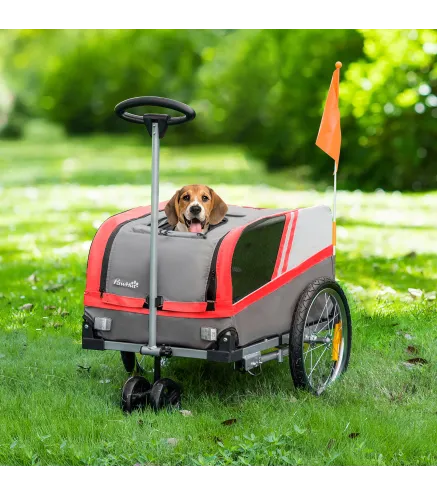 Remolque de Bicicleta para Perros