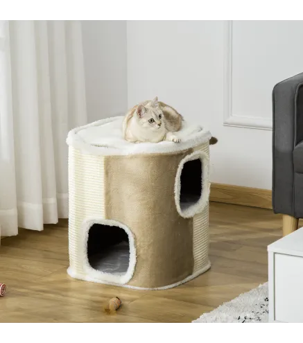 Barril Rascador para Gatos
