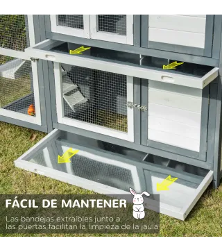 Conejera de Madera