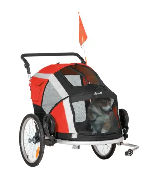 Remolque de Bicicleta para Perros