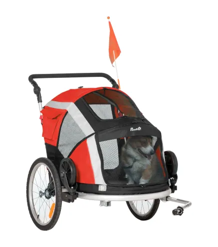 Remolque de Bicicleta para Perros