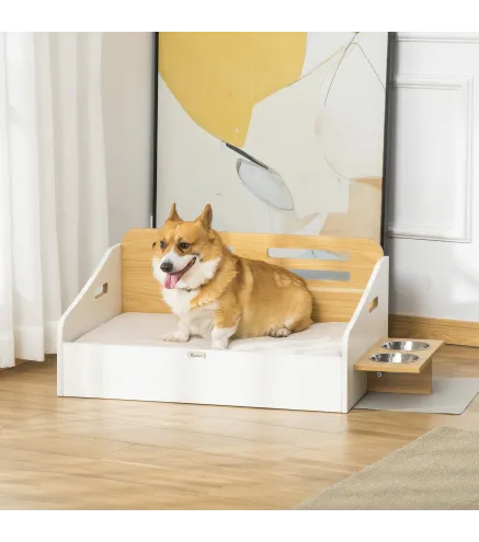 Cama de Madera para Perros