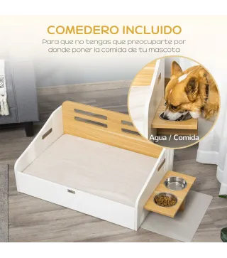 Cama de Madera para Perros