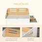 Cama de Madera para Perros