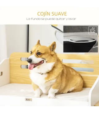Cama de Madera para Perros