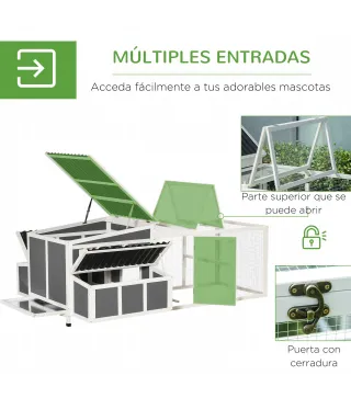 Gallinero de Madera