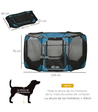 Parque Mascotas Plegable