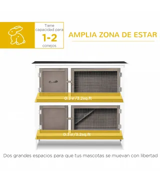 Conejera de Madera