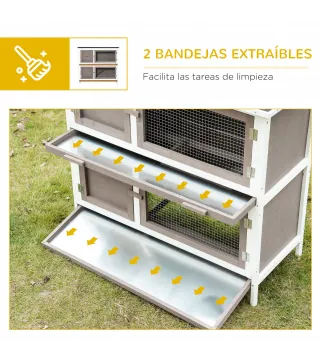 Conejera de Madera