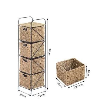 Cajonera 4 Cestas