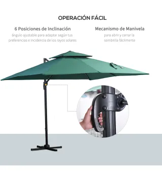 Sombrilla de Jardín