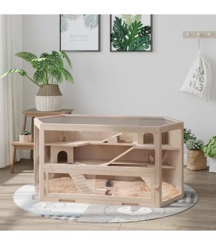Jaula Madera para Hámster