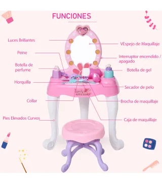 Juego de Tocador Infantil