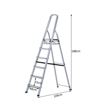 Escalera de Aluminio Tijera