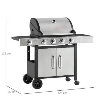 Barbacoa de Gas