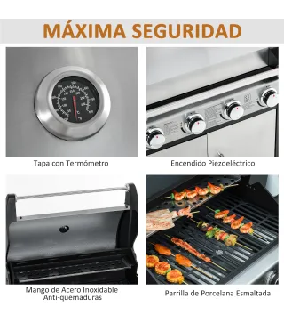 Barbacoa de Gas