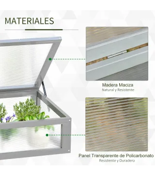 Invernadero de Madera