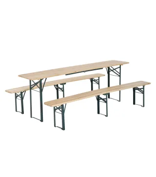 Conjunto de Mesa y 2 Bancos