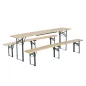 Conjunto de Mesa y 2 Bancos Conjunto de Mesa y 2 Bancos