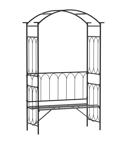 Arco de Jardín con Banco
