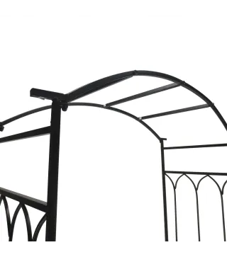 Arco de Jardín con Banco