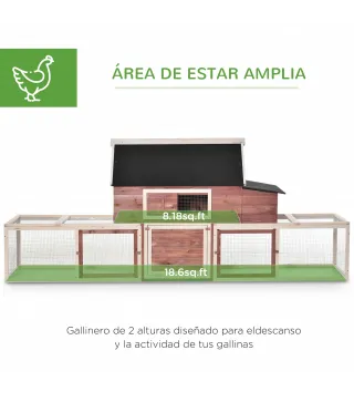 Gallinero de Madera