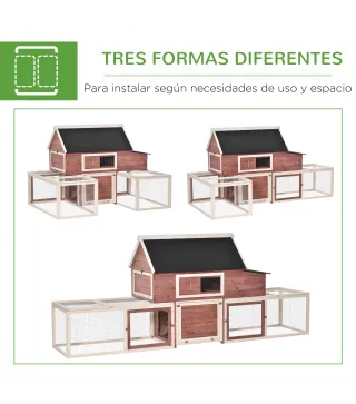 Gallinero de Madera