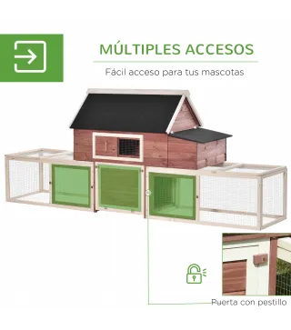 Gallinero de Madera