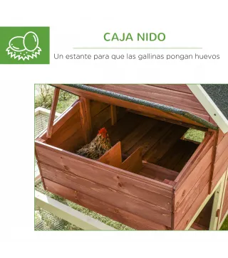 Gallinero de Madera