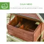 Gallinero de Madera