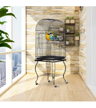 Jaula para Pájaros con Soporte