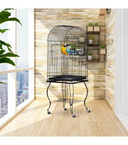 Jaula para Pájaros con Soporte