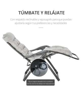 Tumbona Plegable