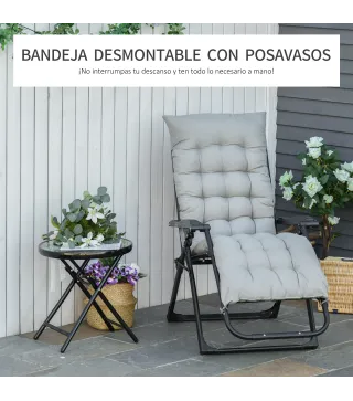 Tumbona Plegable